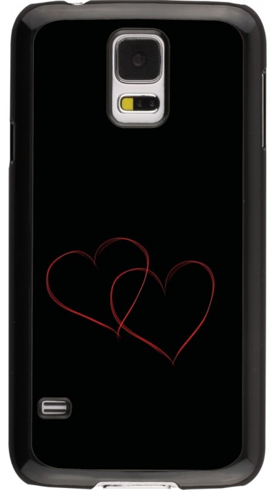 Coque Samsung Galaxy S5 - Valentine 2023 attached heart