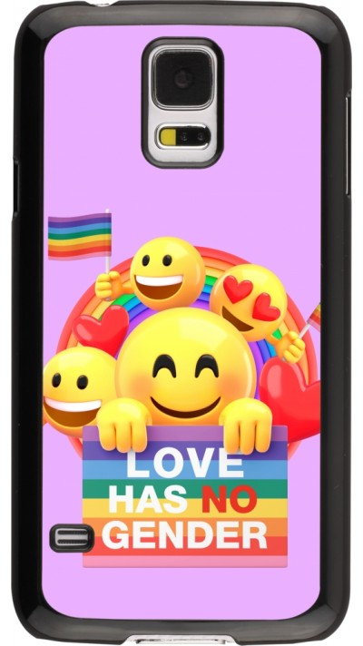 Coque Samsung Galaxy S5 - Valentine 2023 love has no gender