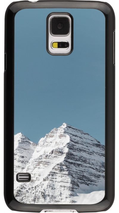 Coque Samsung Galaxy S5 - Winter 22 blue sky mountain