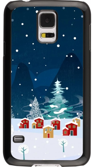 Coque Samsung Galaxy S5 - Winter 22 Small Town