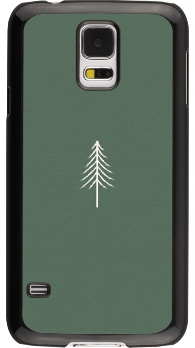 Coque Samsung Galaxy S5 - Christmas 22 minimalist tree