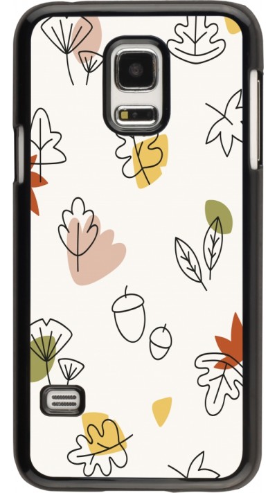 Coque Samsung Galaxy S5 Mini - Autumn 22 leaves