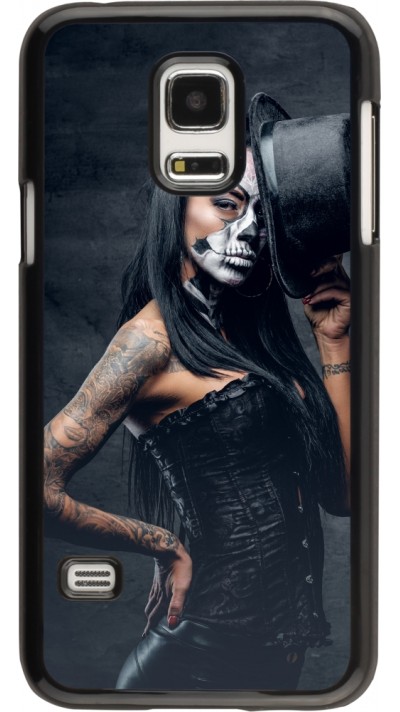 Coque Samsung Galaxy S5 Mini - Halloween 22 Tattooed Girl