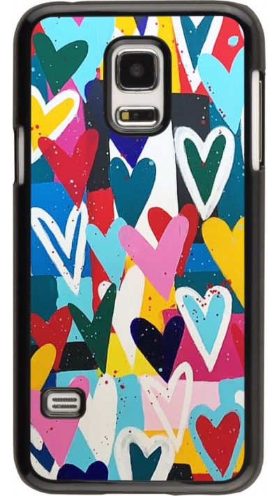 Coque Samsung Galaxy S5 Mini - Joyful Hearts