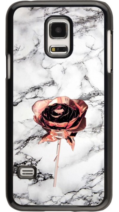 Coque Samsung Galaxy S5 Mini - Marble Rose Gold