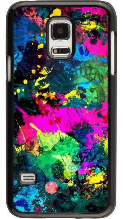 Coque Samsung Galaxy S5 Mini - splash paint