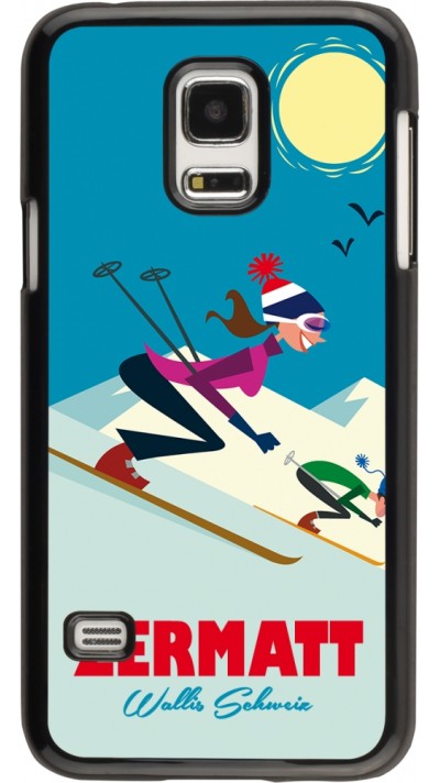 Coque Samsung Galaxy S5 Mini - Zermatt Ski Downhill