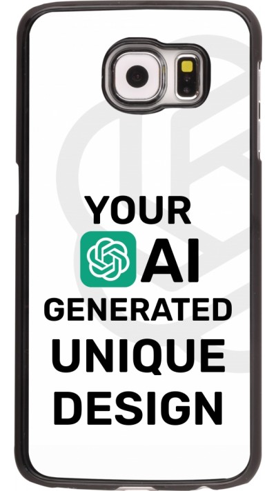 Coque Samsung Galaxy S6 - 100% unique générée par intelligence artificielle (AI) avec vos idées