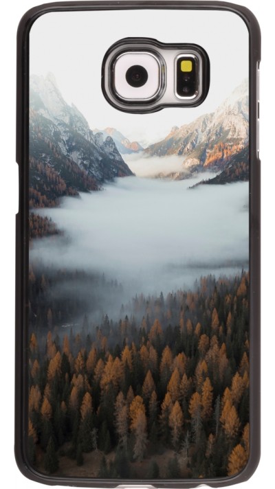 Samsung Galaxy S6 Case Hülle - Autumn 22 forest lanscape