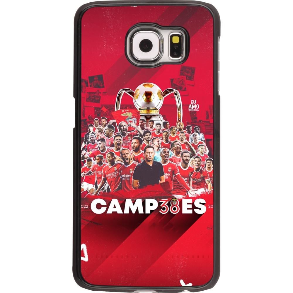 Samsung Galaxy S6 Case Hülle - Benfica Campeoes 2023