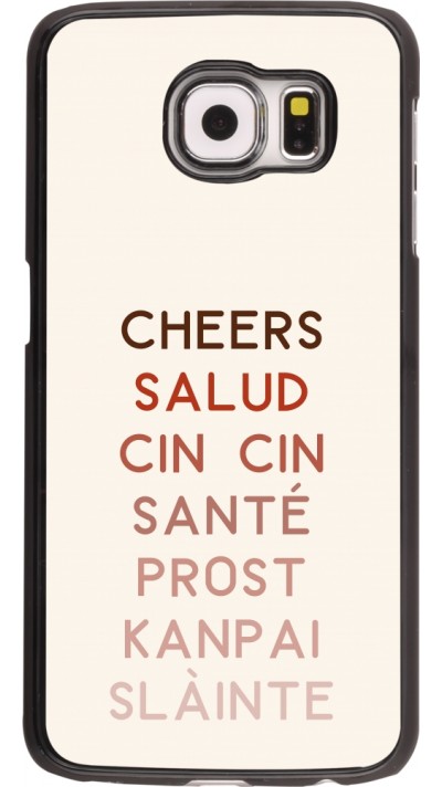 Samsung Galaxy S6 Case Hülle - Cocktail Cheers Salud