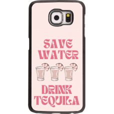 Samsung Galaxy S6 Case Hülle - Cocktail Save Water Drink Tequila