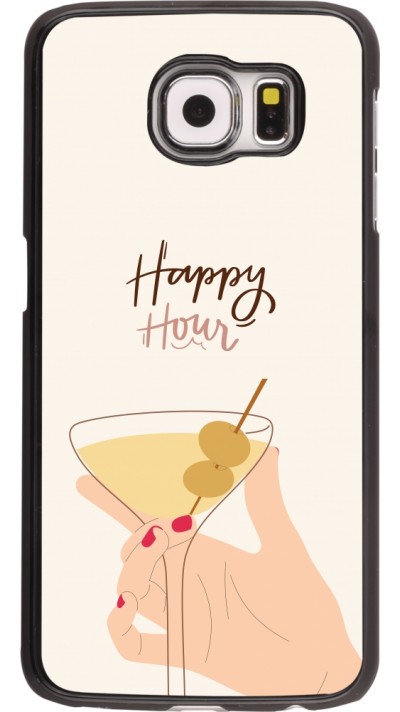 Samsung Galaxy S6 Case Hülle - Cocktail Happy Hour