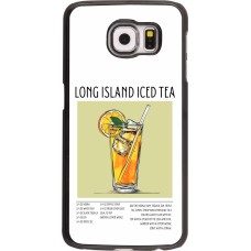 Samsung Galaxy S6 Case Hülle - Cocktail Rezept Long Island Ice Tea