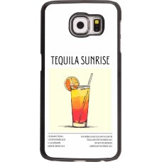 Coque Samsung Galaxy S6 - Cocktail recette Tequila Sunrise