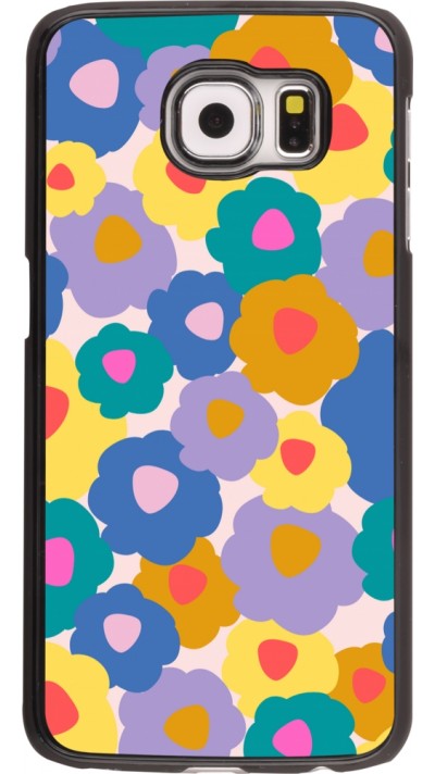 Samsung Galaxy S6 Case Hülle - Easter 2024 flower power