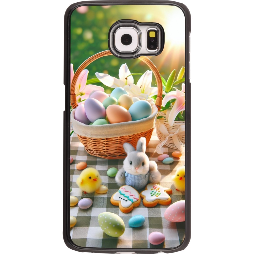 Coque Samsung Galaxy S6 - Easter 2025 Panier Pâques