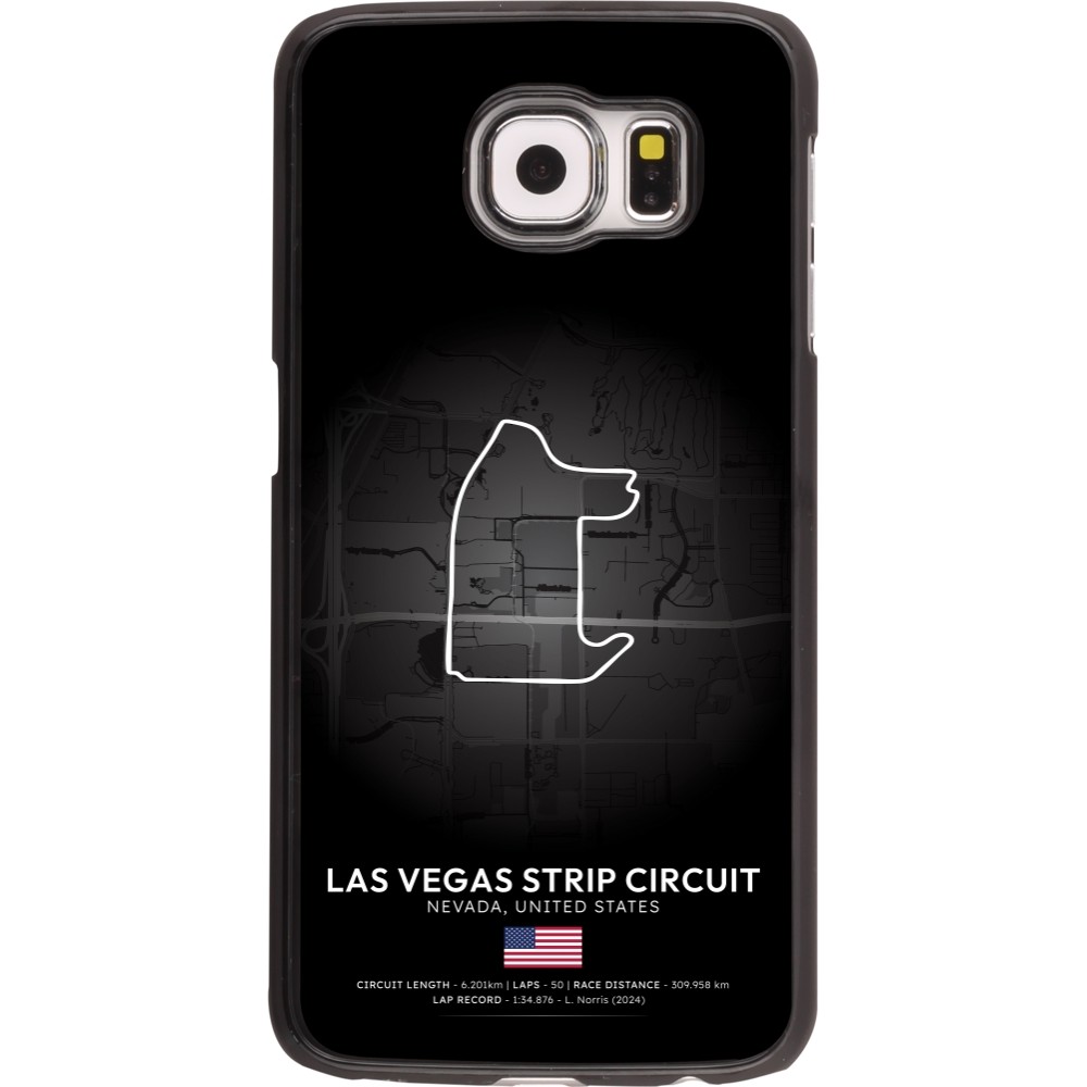 Coque Samsung Galaxy S6 - F1 Track 2025 Las Vegas