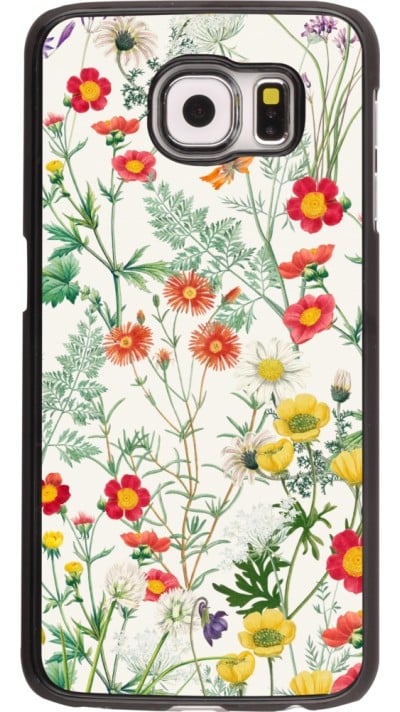 Samsung Galaxy S6 Case Hülle - Flora Botanical Wildlife