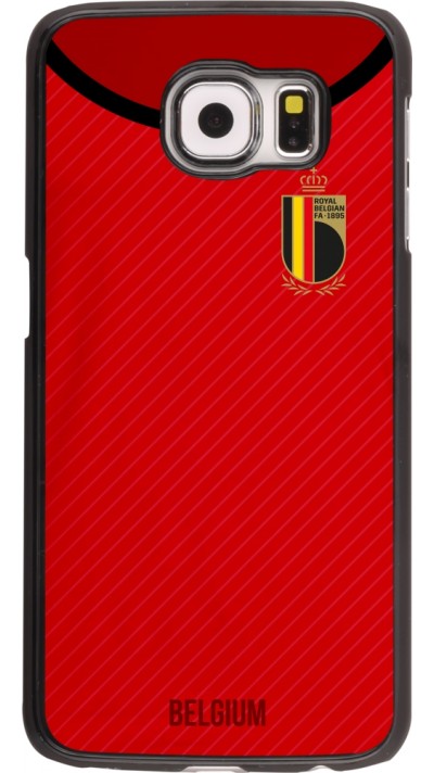 Samsung Galaxy S6 Case Hülle - Belgien 2022 personalisierbares Fußballtrikot