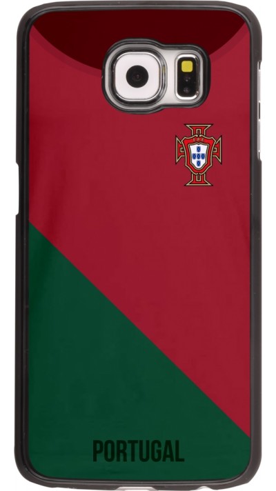 Samsung Galaxy S6 Case Hülle - Fussballtrikot Portugal2022