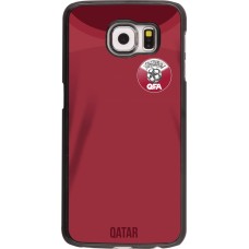 Coque Samsung Galaxy S6 - Maillot de football Qatar 2022 personnalisable