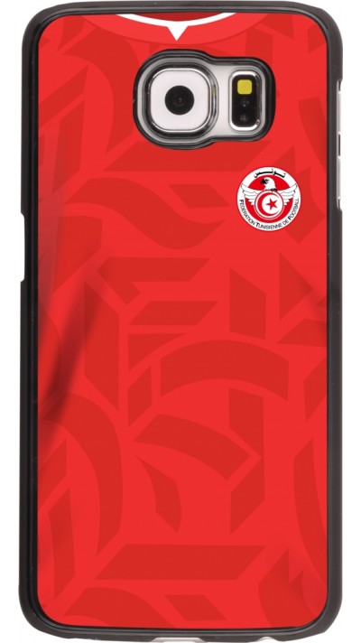 Coque Samsung Galaxy S6 - Maillot de football Tunisie 2022 personnalisable