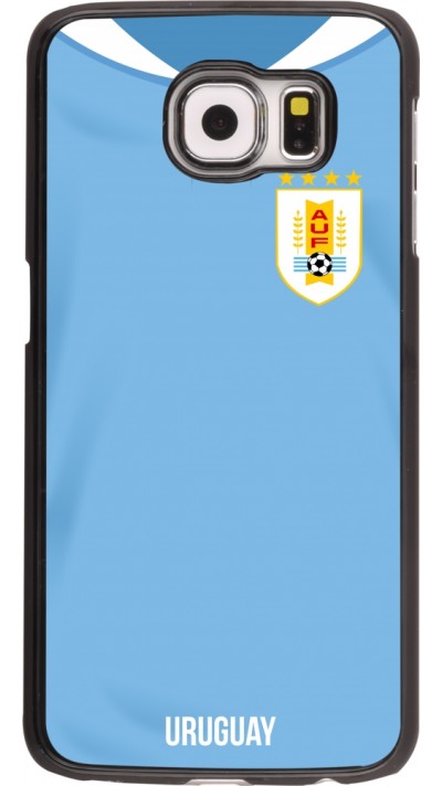 Coque Samsung Galaxy S6 - Maillot de football Uruguay 2022 personnalisable