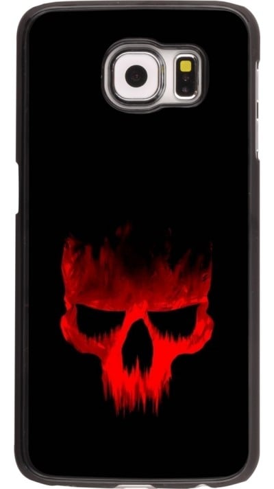 Samsung Galaxy S6 Case Hülle - Halloween 2023 scary skull