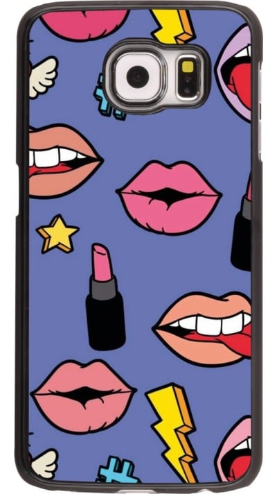 Samsung Galaxy S6 Case Hülle - Lips and lipgloss
