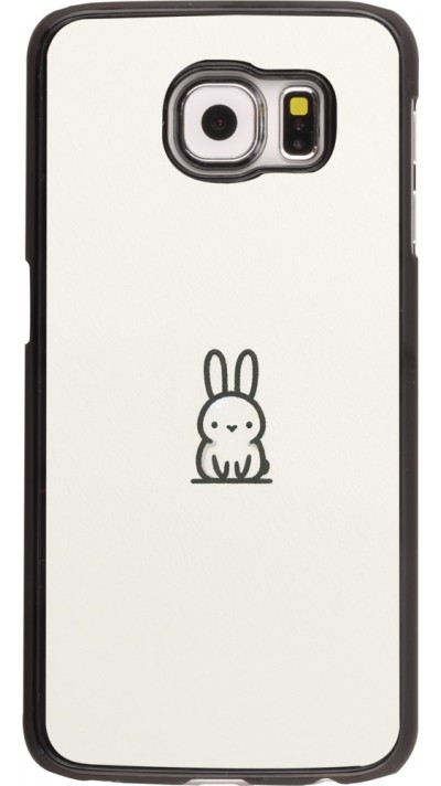 Coque Samsung Galaxy S6 - Minimal bunny cutie
