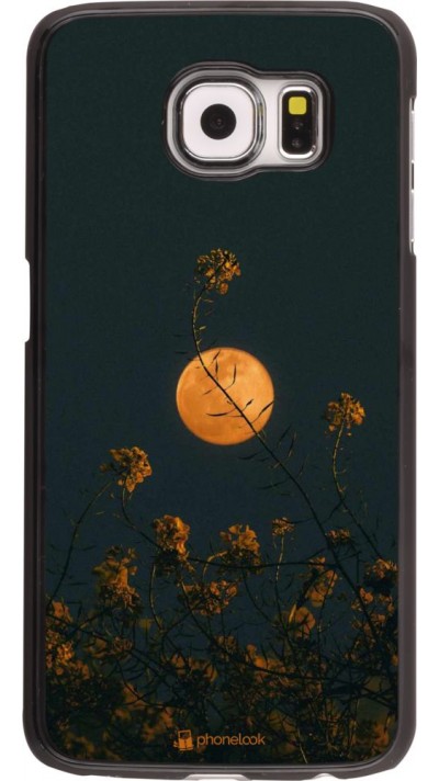 Hülle Samsung Galaxy S6 - Moon Flowers