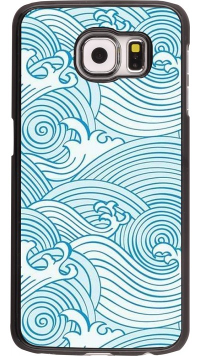 Hülle Samsung Galaxy S6 - Ocean Waves