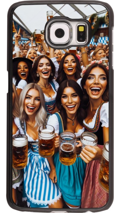 Samsung Galaxy S6 Case Hülle - Oktoberfest Frauen