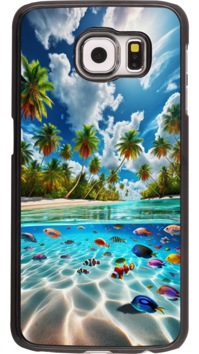 Samsung Galaxy S6 Case Hülle - Strandparadies
