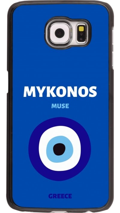 Samsung Galaxy S6 Case Hülle - Pop Summer Destination Mykonos