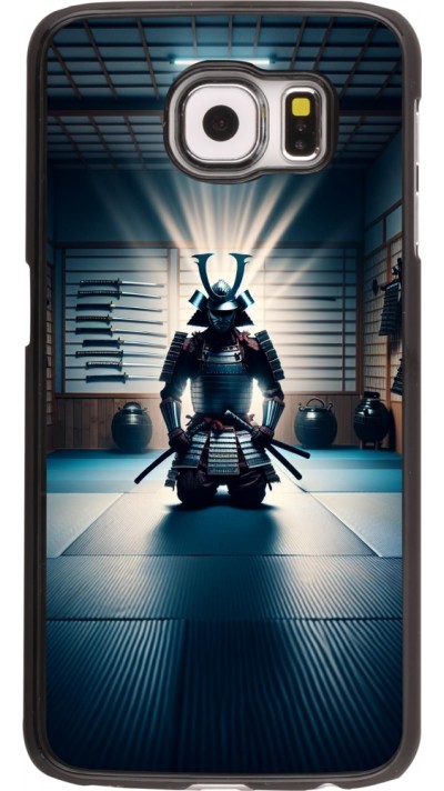 Samsung Galaxy S6 Case Hülle - Samurai im Gebet