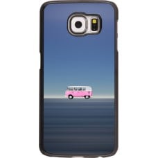 Samsung Galaxy S6 Case Hülle - Spring 23 pink bus