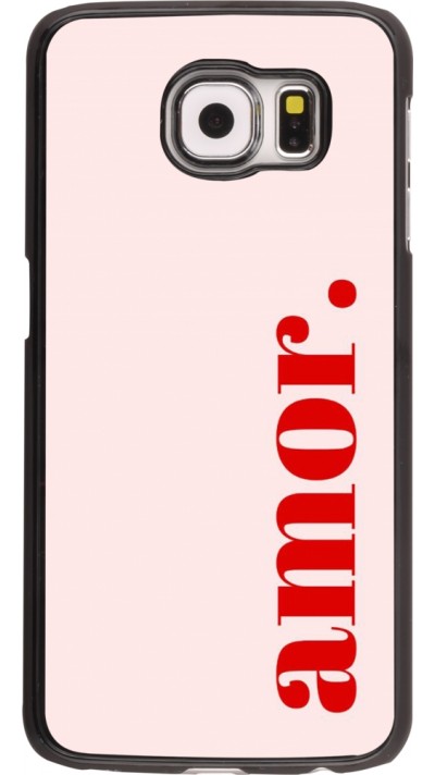 Samsung Galaxy S6 Case Hülle - Valentine 2024 amor