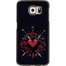 Samsung Galaxy S6 Case Hülle - Valentine 2024 gothic love