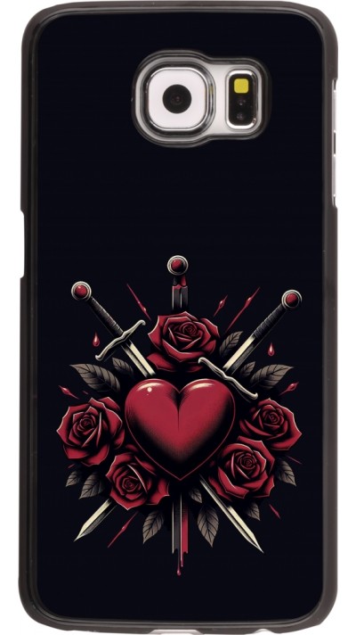 Coque Samsung Galaxy S6 - Valentine 2024 gothic love