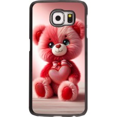 Coque Samsung Galaxy S6 - Valentine 2024 Ourson rose