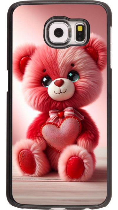 Coque Samsung Galaxy S6 - Valentine 2024 Ourson rose