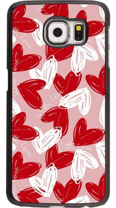 Coque Samsung Galaxy S6 - Valentine 2024 with love heart
