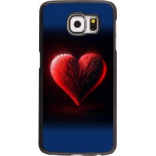 Coque Samsung Galaxy S6 - Valentine 2025 coeur rouge