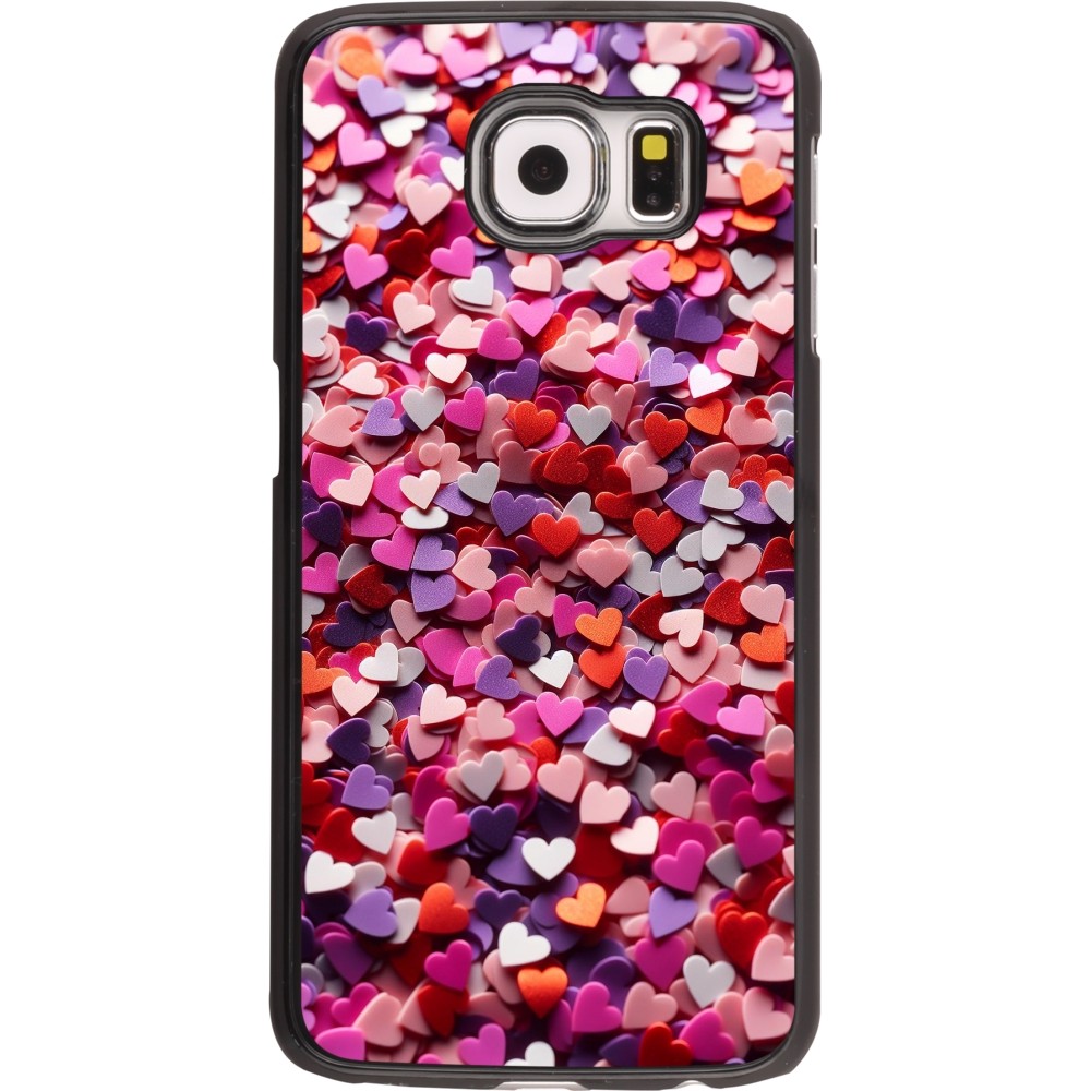 Coque Samsung Galaxy S6 - Valentine 2025 Confetti