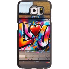 Coque Samsung Galaxy S6 - Valentine 2025 Love U Tag