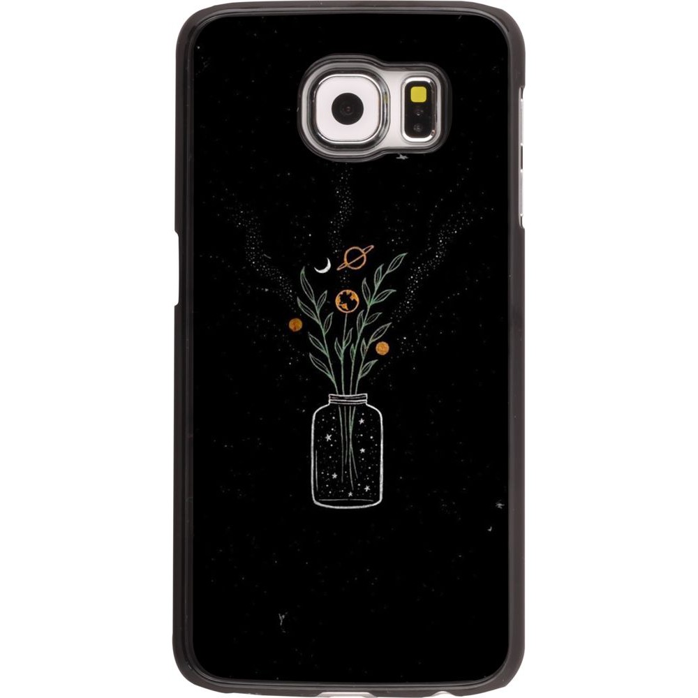 Hülle Samsung Galaxy S6 - Vase black