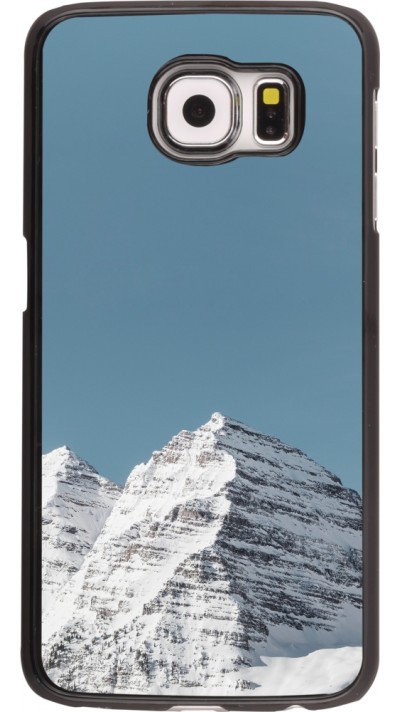 Coque Samsung Galaxy S6 - Winter 22 blue sky mountain