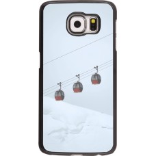 Samsung Galaxy S6 Case Hülle - Winter 22 ski lift
